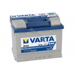 Аккумулятор Varta Blue Dynamic 60Ач (левая) (560 127 054) для volvo