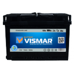 Аккумулятор VISMAR 6СТ-75 L (R)-(0) для ssangyong