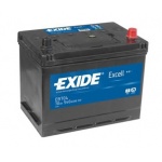 Аккумулятор автомобильный EXIDE Excell EB704 12V 70Ah 540A R+ для glas