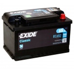 Аккумулятор EXIDE Classic EC652 65Ah 540A для lancia