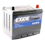 Аккумулятор EXIDE Premium EA754 75Ah 630A для glas