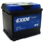 Аккумулятор EXIDE Excell EB500 50Ah 450A для mclaren