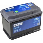 Аккумулятор EXIDE Excell EB741 74Ah 680A для fiat