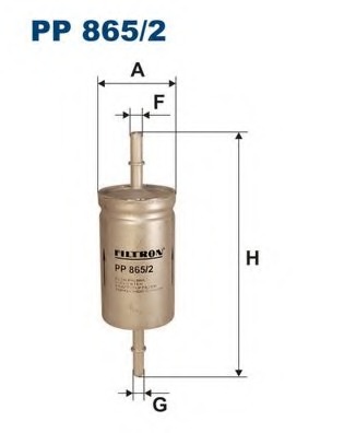 PP865/2 Filtron Топливный фильтр